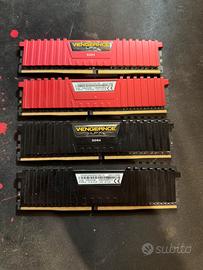 RAM Corsair  DDR4 16gb (4x8gb) 2133Mhz Ver.3.20