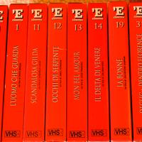 Videocassette Serie l'Espresso Cinema Erotico