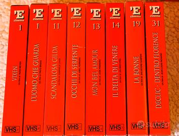 Videocassette Serie l'Espresso Cinema Erotico