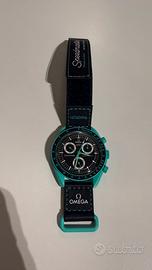 Swatch x Omega mission on earth polar light