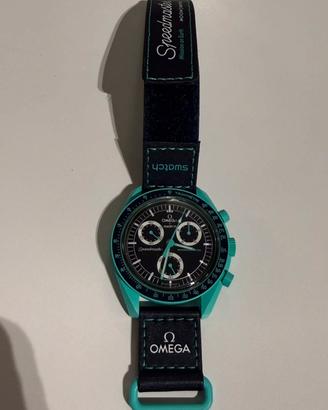 Swatch x Omega mission on earth polar light