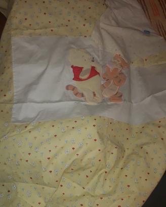 Disney paracolpi lettino +piumino e copripiumino