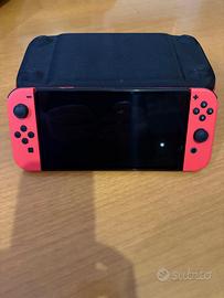 Nintendo Switch Oled Red + Mario Kart 8