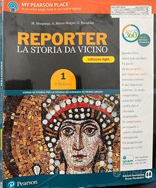 Testo  “Reporter - La storia da vicino Vol. 1”