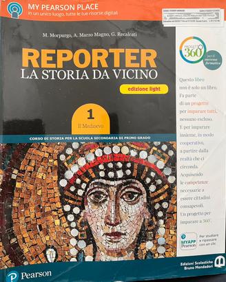 Testo  “Reporter - La storia da vicino Vol. 1”