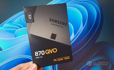 SSD Samsung 870 QVO 4TB (nuovo)