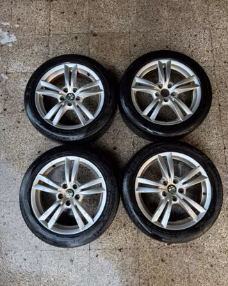 cerchi originali alfa 159 + gomme continental