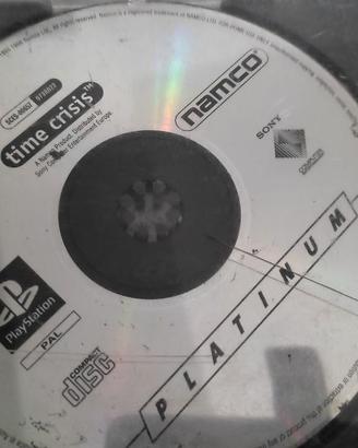 Gioco playstation 1 time crisis solo disco 10,00