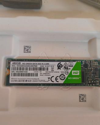 SSD M.2 WD Green 480GB