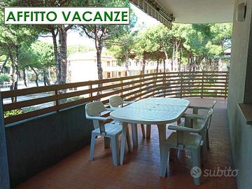 Con 4 posti letto ed un terrazzo enorme. Tagliata