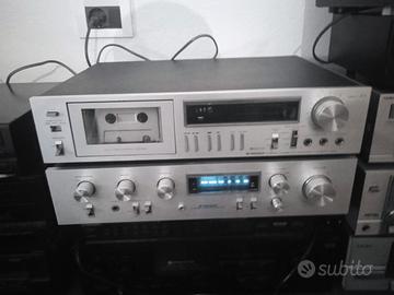 Pioneer piastra + amplificatore pioneer sa 610
