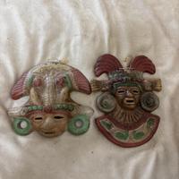 Lotto Maschere Vintage – Stile Azteca/Maya