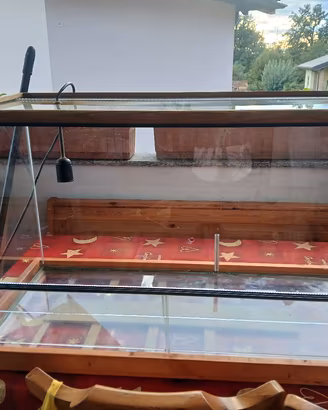 teca/terrario per rettili, marca creas