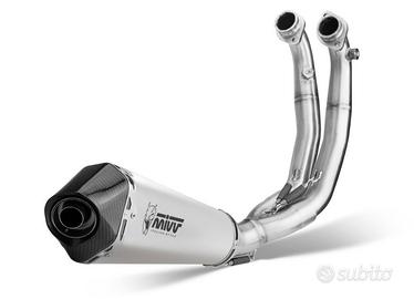 SCARICO COMPLETO 2X1 DELTA RACE ACCIAIO INOX MIVV 