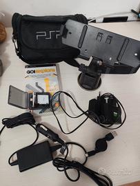 PSP,accessori Goexplorer e giochi