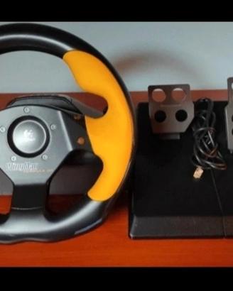 volante con pedaliera logitech