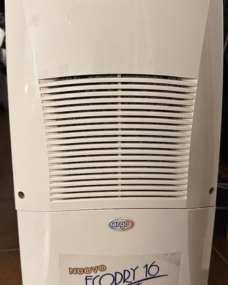 Deumidificatore ARGO Ecodry 16 Digit