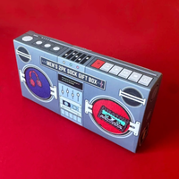 Set 2 paia di calze "Dj Music" confezione speciale