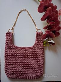 borse fatte a mano,pochette uncinetto,borsa