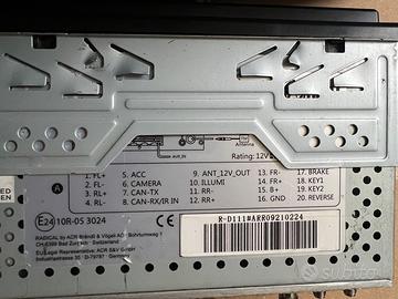 Stereo 1 din 10.1” radical