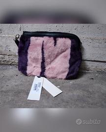 borsetta Pinko in pelliccia 