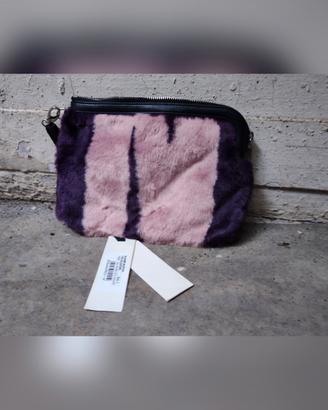 borsetta Pinko in pelliccia 