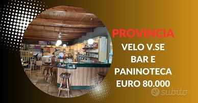 Bar paninoteca ottimi incassi 31R -