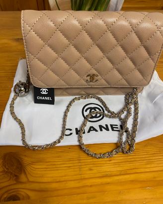 Borsa Chanel Trapuntata beige