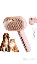 Spazzola Vaporizzata 3 in 1 per Cani e Gatti 
