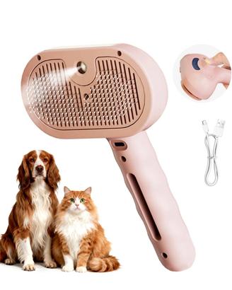 Spazzola Vaporizzata 3 in 1 per Cani e Gatti 
