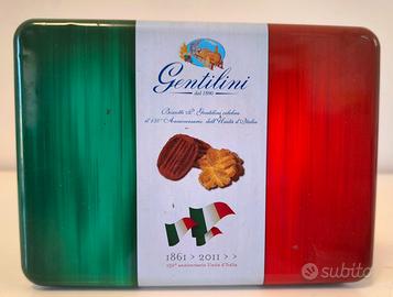 Scatola Latta Gentilini 150 Unità d'Italia