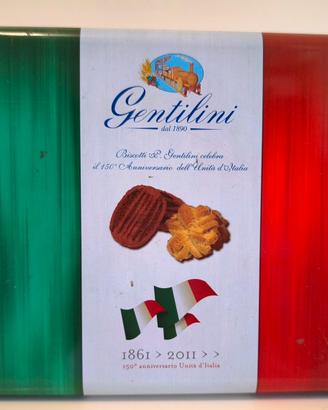 Scatola Latta Gentilini 150 Unità d'Italia