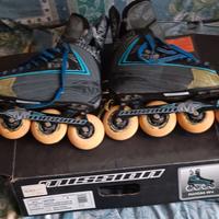 Pattini hockey in linea