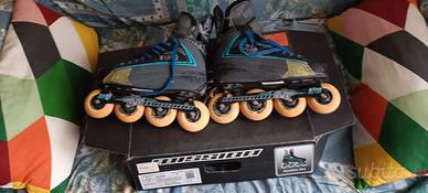 Pattini hockey in linea