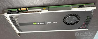 SCHEDA VIDEO GPU NVIDIA QUADRO 4000 2GB GDDR5