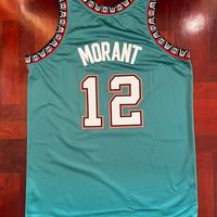 NBA Jersey Ja Morant 12 Memphis Grizzlies Canotta