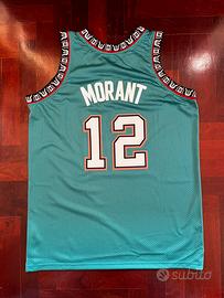 NBA Jersey Ja Morant 12 Memphis Grizzlies Canotta