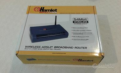 Router Hi Speed ADSL2 Hamlet da 54Mbit.