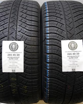 2 GOMME 265 45 20 MICHELIN A61610