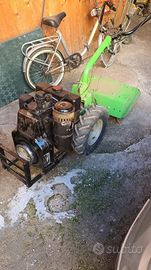 Motocoltivatore trattorino