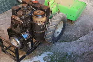 Motocoltivatore trattorino