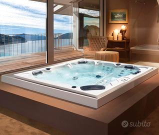 VASCA IDROMASSAGGIO MINIPISCINA ESTERNO 220x220 7P