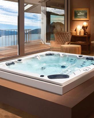 VASCA IDROMASSAGGIO MINIPISCINA ESTERNO 220x220 7P