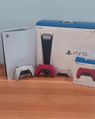 Pack Playstation 5 + Manettes Dualsense – État Imp