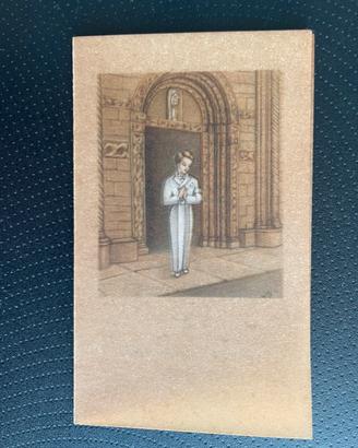 Partecipazione prima comunione 1954