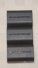 3 Batterie  LP-E6NH - Compatibile 