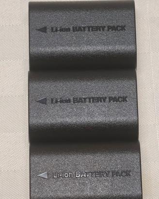 3 Batterie  LP-E6NH - Compatibile 