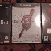 Resident Evil lotto Nintendo Gamecube 3 videogames