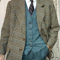 Giacca tweed Vintage D&G  pied-de-poule  Wool Lana