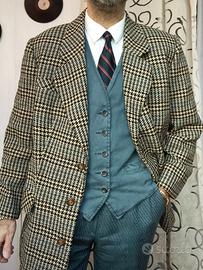 Giacca tweed Vintage D&G  pied-de-poule  Wool Lana
